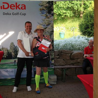Sieger 1. Platz Brutto Damen Silvia Schneider 